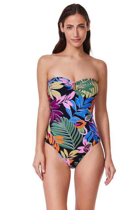 Profile by Gottex Costa Del Sol Bandeau One Piece